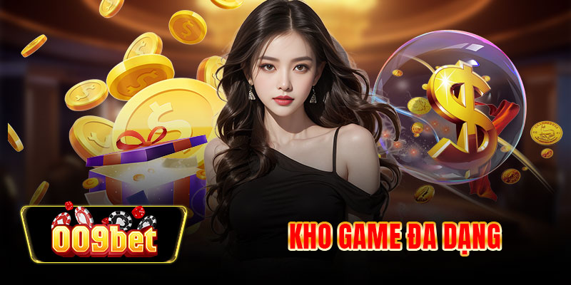 Thu hút ngay giây đầu với kho game đa dạng